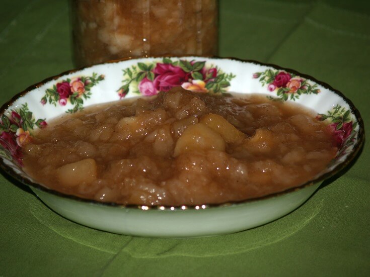 Chunky Oven Applesauce