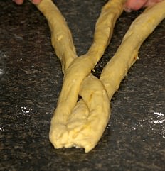 Challah Bread Step 4