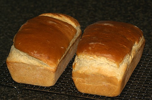 Challah Bread Made in a Loaf Pan