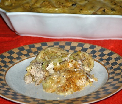 chicken and stuffing casserole