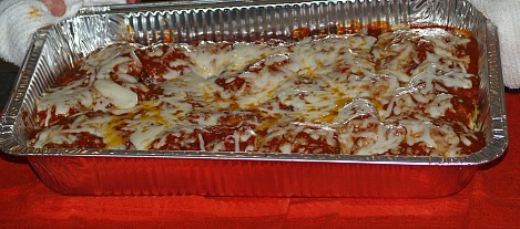 Chicken Parmesan for a Crowd