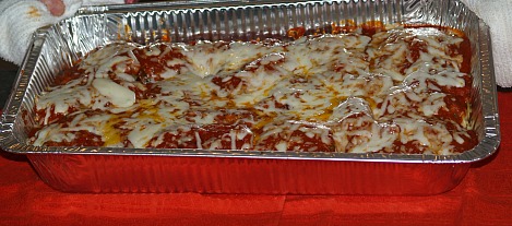 Chicken Parmesan for a Crowd