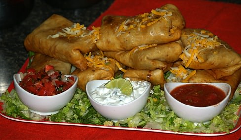 Spicy Chimichanga Recipe