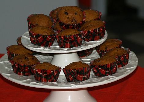 Pumpkin Chocolate Chip Muffins