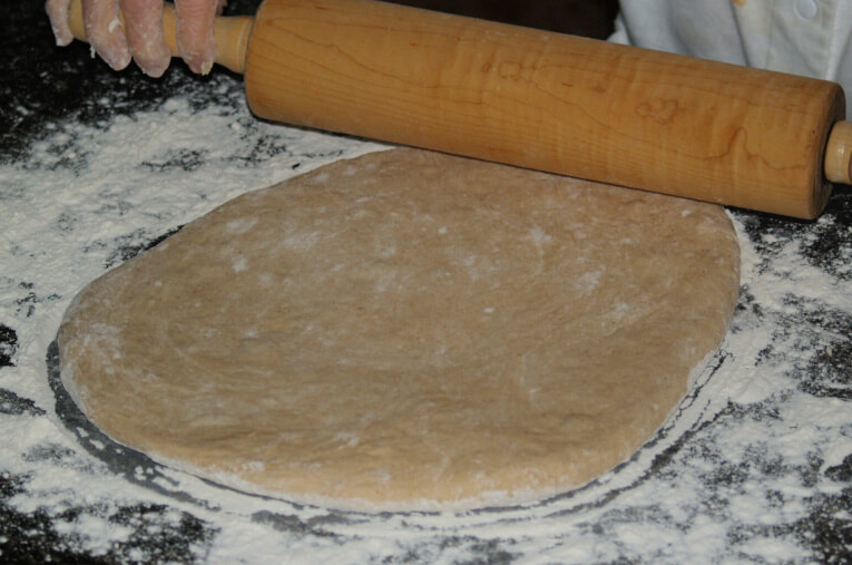 Roll Dough to Half Inch Thick