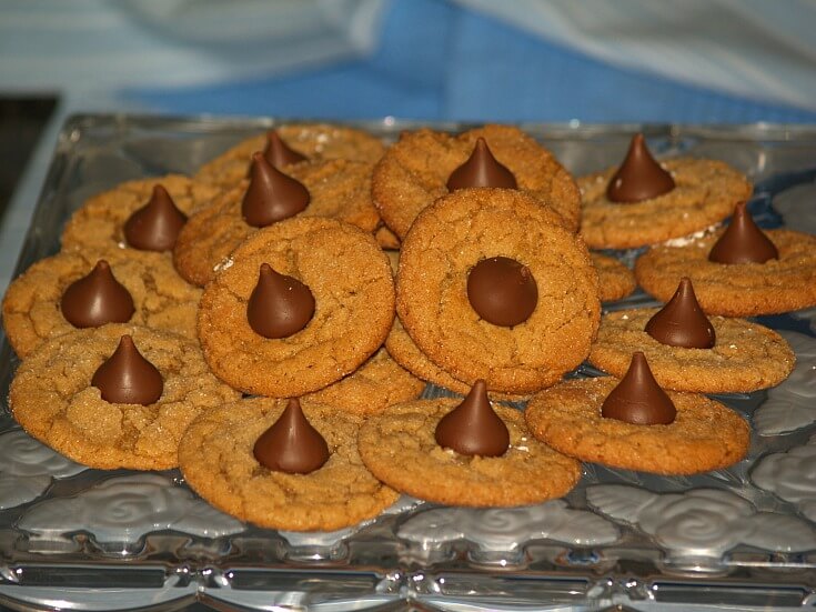 Almond Chocolate Kiss Cookie Recipe