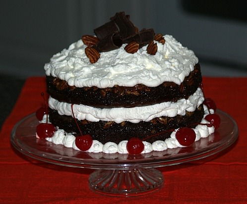 Chocolate Praline Layer Cake Recipe