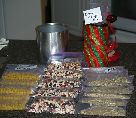pasta and bean soup mix makes a great christmas gift