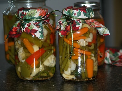 christmas recipe for pickled vegetables