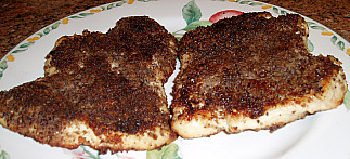 breaded cocoa nib chicken breast