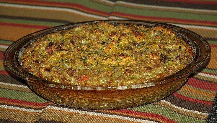 Oyster Cornbread Stuffing