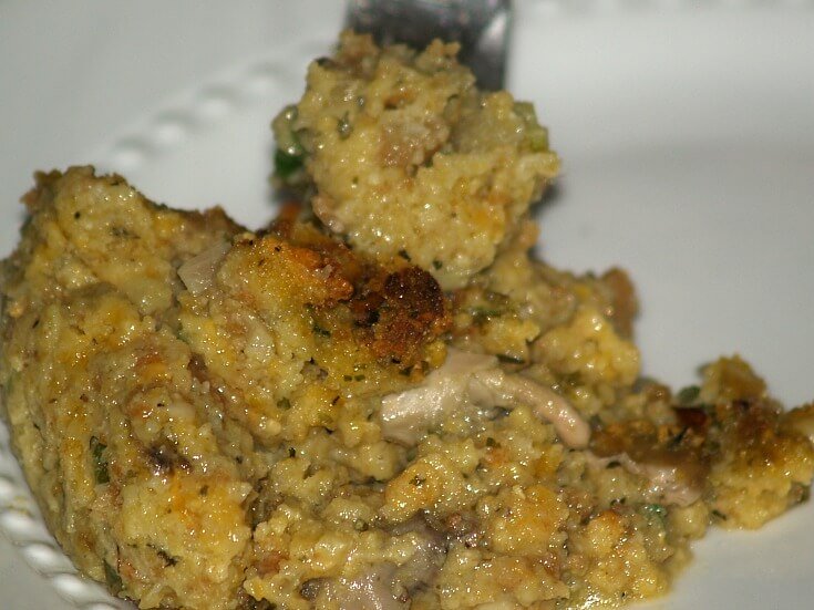 Oyster Cornbread Stuffing