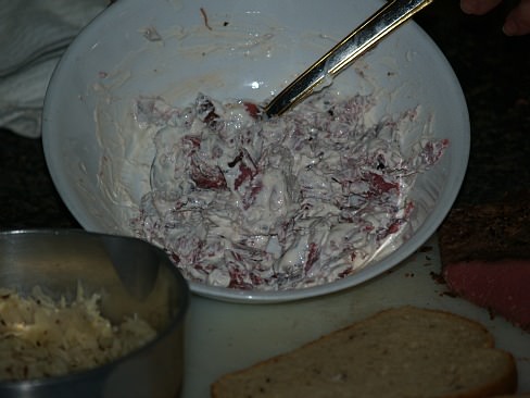 Corned Beef with Horseradish Sauce