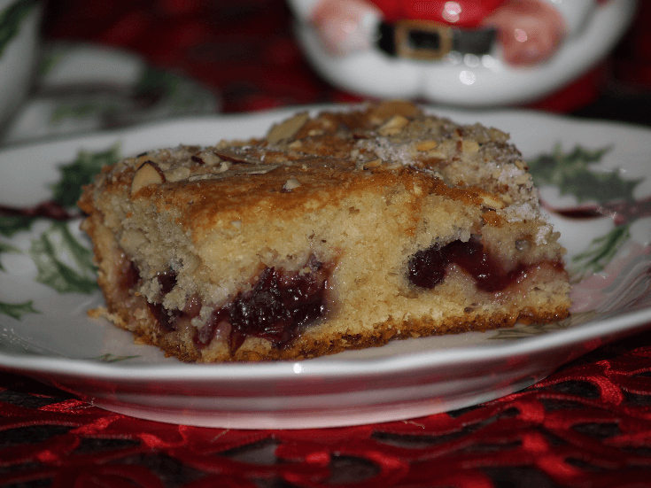 Cranberry Crumble Coffee Cake