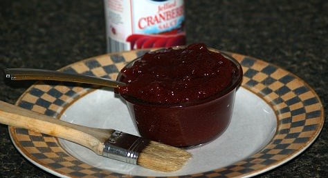 Cranberry Sauce Ham Glaze