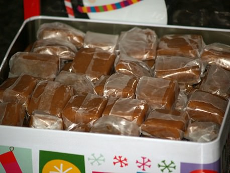 Creamy Soft Caramels Wrapped