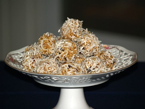 Date Balls with Rice Krispies