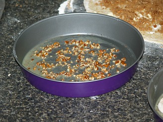 Prepared Pan for Orange Sticky Buns