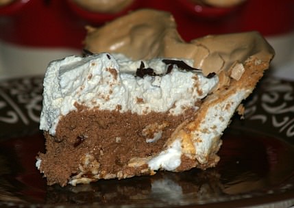 French Chocolate Pie Piece