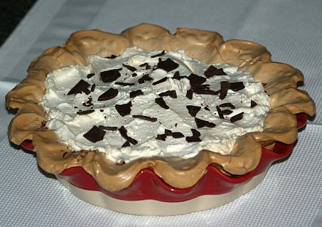 Whole French Chocolate Pie