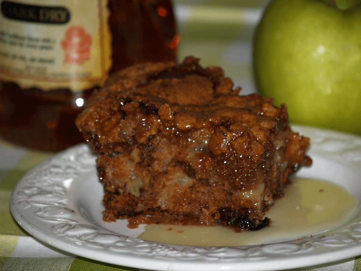 Fresh Apple Rum Cake Recipe