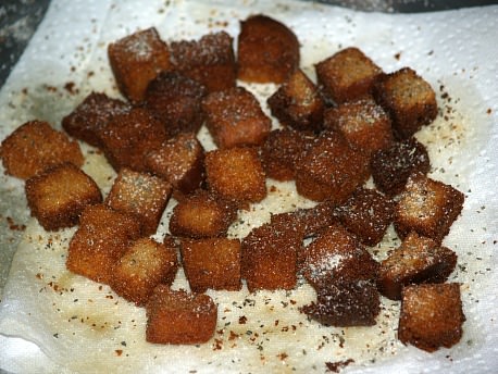 My Favorite Fried Croutons