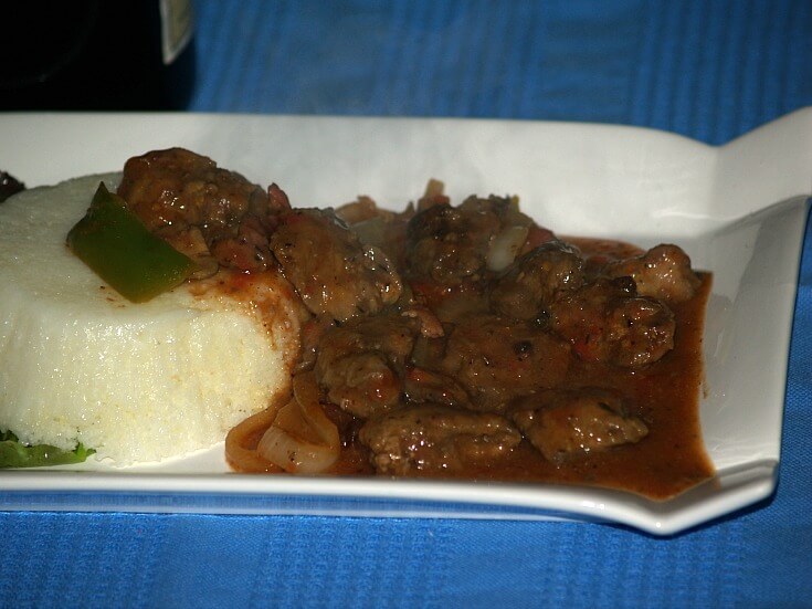 Chicken Livers and Grits