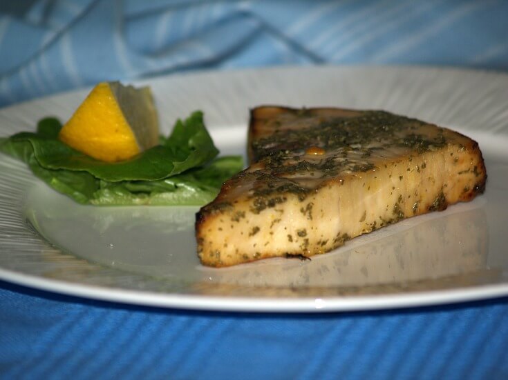 Dijon Swordfish Steaks