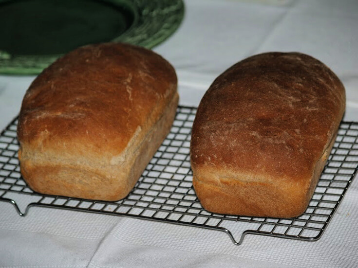 Crusty Honey Wheat Bread