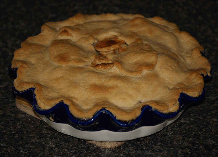 Baked Old Fashioned Double Crust Apple Pie