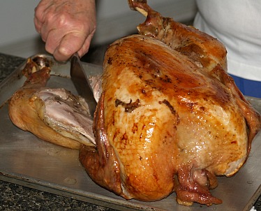 Carving a Turkey