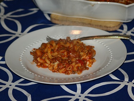 Italian Hamburger Casserole Recipe