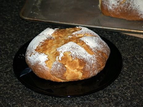 Kneading Dough Technique in a Polish Potato Bread Recipe