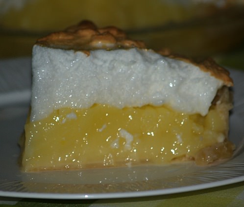 Favorite Lemon Meringue Pie Piece