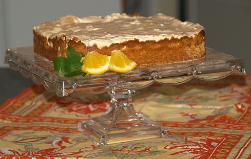 How to Make No Bake Cheesecake Recipes like this Orange Cheesecake