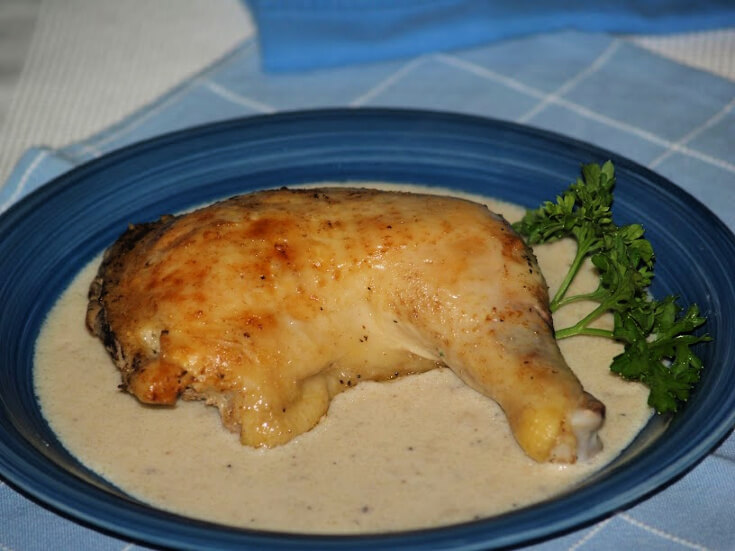 Recipe for Garlic Chicken Thighs and Legs