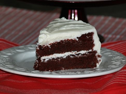 Chocolate Red Devil's Food Cake