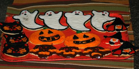 Rolled Halloween Sugar Cookies