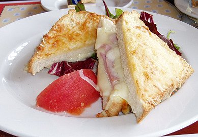 Grilled Ham and Cheese Sandwich