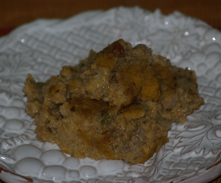 Sausage Cornbread Pecan Dressing Recipe