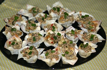 Sausage Wontons Recipe