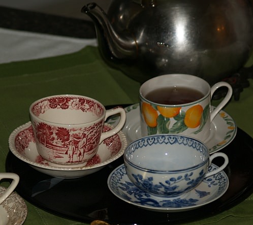 Simple Cups of Hot Tea
