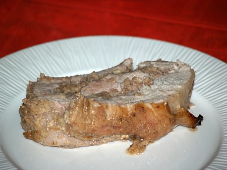 Stuffed Pork Roast Recipe Serving
