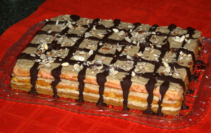 Layered Italian Venetian Cake for a Crowd