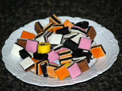 English Licorice Candy