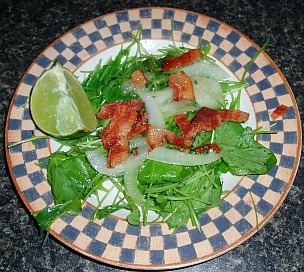 watercress green salad