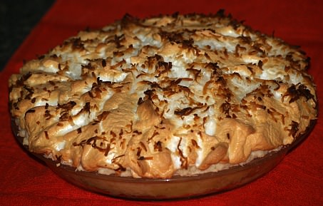 Whole Coconut Cream Pie