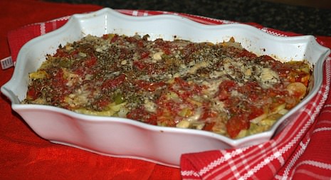 Yellow Squash Oregano Casserole