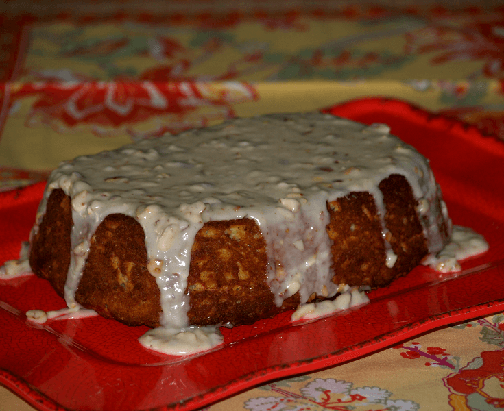 Austrian Almond Bread with Glaze